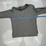 Polo By Ralph Lauren Polo Shirt - Large Grey Cotton