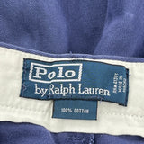 Polo By Ralph Lauren Chinos - 36W 30L Blue Cotton