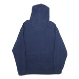 STARTER Mens Navy Blue Hoodie L Cotton Blend Pullover Casual