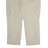 CARHARTT Mens Cotton Beige Relaxed Cargo Trousers W42 L30 Casual Workwear