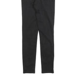 LEVI'S 721 Womens Jeans Black Slim Skinny Denim W27 L30 Zip Cotton Blend