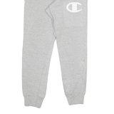 CHAMPION Mens Joggers Grey S W24 L29 Cotton Blend Regular Tapered Fit