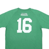 ADIDAS Mens Green Chris Sailer Kicking Graphic T-Shirt L Short Sleeve Crew Neck