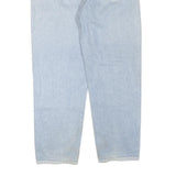 CARHARTT Mens Jeans Light Blue Regular Straight Denim Rinse W40 L32 Zip Cotton