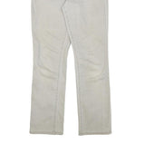 LEVI'S 505 Mens Jeans White Regular Straight Denim Light W30 L29 Classic Fit Zip