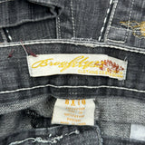 Bx70 Denim Shorts - 36W 13L Gray Cotton