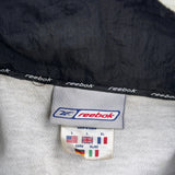 Reebok Windbreaker - XL Gray Polyester