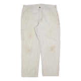 CARHARTT Mens Cotton Blend Relaxed Wide-Leg Trousers W38 L30 Workwear Cargo