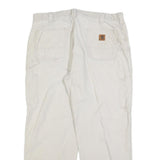 CARHARTT Mens Cotton Blend Relaxed Wide-Leg Trousers W38 L30 Workwear Cargo