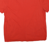 TOMMY HILFIGER Mens Red Pocket T-Shirt XL Short Sleeve Crew Neck Cotton Blend
