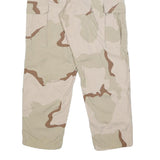 UNICOR Mens Cotton Blend Beige & Brown Camouflage Regular Fit Cargo Trousers W29