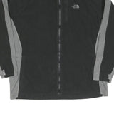 THE NORTH FACE Mens Black & Grey Zip Jacket 2XL Cotton Blend Outdoor Casual