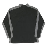 THE NORTH FACE Mens Black & Grey Zip Jacket 2XL Cotton Blend Outdoor Casual