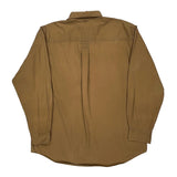 Timberland Shirt - Large Brown Cotton