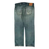 501 Levis Jeans - 38W 32L Light Wash Cotton