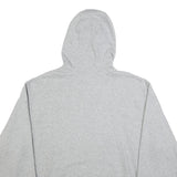 NIKE Mens Grey Lenape Athletics Pullover Hoodie 2XL Cotton Blend