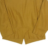 TUNGNAI FASHION Womens Beige Wool Blend Button Jacket L Embroidered Shoulder