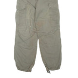 CARHARTT Mens Regular Fit Khaki Cargo Trousers W30 L30 Workwear Durable