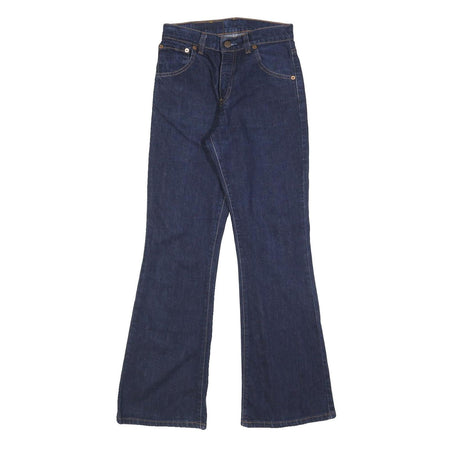 LEVI'S 525 89 Mens Jeans Blue Regular Bootcut Denim Dark W27 L30 Classic Fit Zip