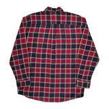 Tommy Hilfiger Checked Flannel Shirt - 2XL Red Cotton