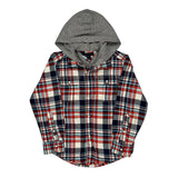 Age 6-7 Tommy Hilfiger Checked Flannel Shirt - Small Multicoloured Cotton