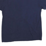 DELTA Mens Navy Blue Nevada Graphic T-Shirt L Short Sleeve Crew Neck Classic
