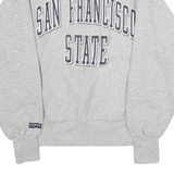 JANSPORT Mens Grey San Francisco State Crew Neck M Cotton Blend Sweatshirt