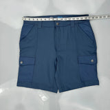 Dickies Cargo Shorts - 34W 9L Blue Polyester