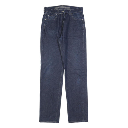 VAUDE Mens Regular Fit Blue Denim Jeans W31 L34 Zip Closure Casual Wear