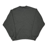 90S Blank Wilson Sweatshirt - Large Grey Cotton Blend