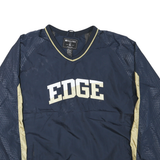 HOLLOWAY Mens Navy Blue & Gold EDGE Jacket XL Polyester Plain Lightweight Sports
