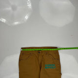 Chieffin Heavily Dickies Carpenter Pants - 33W 33L Brown Cotton