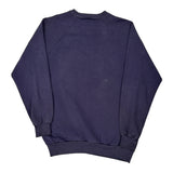 Vintage Guess Sweatshirt - Medium Navy Cotton