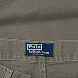 Polo By Ralph Lauren Trousers - 35W 28L Khaki Cotton
