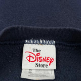 Age 4-5 Big Bad Ugly Dinosaur Disney Cartoon Sweatshirt - XS Navy Cotton