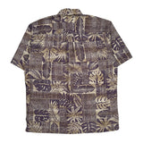 Cooke Street Floral Hawaiian Shirt - Medium Beige Cotton
