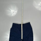 Carhartt Cargo Trousers - 31W 30L Blue Cotton Blend