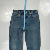 505 Levis Jeans - 32W 33L Blue Cotton