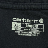 Carhartt T-Shirt - XL Navy Cotton