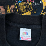 Boothill Saloon Fruit Of The Loom Graphic T-Shirt - Large Black Cotton