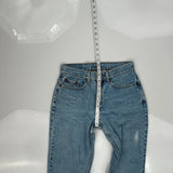 505 Levis Jeans - 28W US 4 Blue Cotton