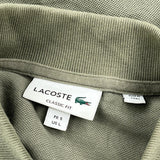 Lacoste Polo Shirt - Large Green Cotton