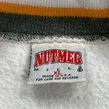 Green Bay Packers Nutmeg Football Sweatshirt - XL Cream Cotton