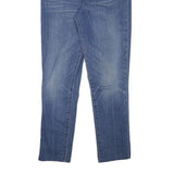 LEVI'S 721 Womens Blue Slim Skinny Denim Medium Wash W28 L26 Slim Fit Zip Jeans