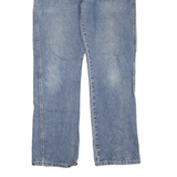 DICKIES Mens Regular Fit Blue Denim Jeans W36 L32 Workwear Casual Zip Closure