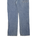 DICKIES Mens Regular Fit Blue Denim Jeans W36 L32 Workwear Casual Zip Closure