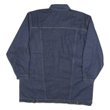 ART Womens Blue Denim Jacket 2XL Cotton Button Closure Classic Fit Long Sleeve
