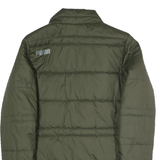 PUMA Womens Green Zip Jacket UK 8 Polyester Blend Classic Fit Lightweight Sport