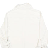 LAUREN RALPH LAUREN Womens White Basic Shirt Long Sleeve Collared S Elegant