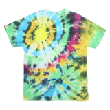 GILD Mens Tie Dye T-Shirt L Short Sleeve Crew Neck Vibrant Cotton Blend